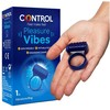 CONTROL Pleasure Vibes Vibrating Ring Ergonomic Silicone 20min Use