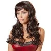 Cottelli Accessoires Dark Ilgas tamsiai rudas perukas