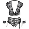 Cottelli Bondage Liemenėlės rinkinys Bondage 3XL
