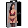 Cottelli Bondage braletės ir kelnaičių komplektas Bra Set Bondage XL