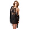 Cottelli Chemise Set juodas XL