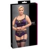 Cottelli Curves BH Set violetinė/black4XL