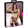 Cottelli Lace Suspender Set M