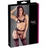 Cottelli Lace Suspender Set M