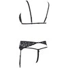 Cottelli Lace Suspender Set M