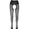 Cottelli Legwear Crotchless Tights juodas 2