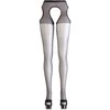 Cottelli Legwear Sex Tights juodas S/M