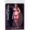 Cottelli Legwear Stockings juodas/red 5