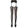 Cottelli Legwear Susp. Petnešėlės + kojinės L/XL