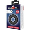 Crazy Bull Super Soft Silicone Elastic Ring 5cm Juodas