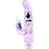 Crystaljelly Bunny Vibratorius, klitorio masažuoklis, G taškas, 21 cm
