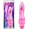 Crystaljelly Classic tikroviškas gelinis vibratorius 19cm