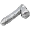 Darkmuscle Dildo realistinis varpos sėklidės siurbtukas 19 cm