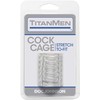 Doc Johnson TitanMen Intimate Retention Cage Juodas TPE Flexible