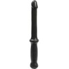 Doc Johnson Anal Probe Push Flexible PVC Wand Juodas 18 cm
