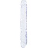 Doc Johnson Crystal Jellies JR. Double Ended Flexible Model 30cm Clear