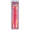 Doc Johnson Crystal Jellies Jr. Double Dong 30cm Flexible Clear Model