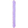 Doc Johnson Crystal Jellies Dual-Ended Model 18, 45 cm, Clear
