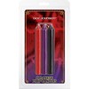 Doc Johnson Japanese Drip Candles 3-Pack Multicolor Low-Temperature