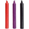 Doc Johnson Japanese Drip Candles 3-Pack Multicolor Low-Temperature