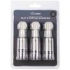 EasyToys Stimulation Set 3pcs - Adjustable Vacuum Suction Cups Transparent