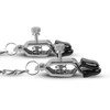 Easytoys Dideli platūs spaustukai bdsm bondage spenelių spaustukai