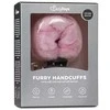 Rožinė EasyToys Plush Handcuffs Rožinė - Soft Adjustable Restraint System