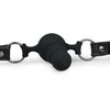 EasyToys Silicone Bead Gag Adjustable Strap Juodas 8718627528235