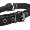 EasyToys Silicone Bit Gag - Adjustable Comfort Model, Juodas