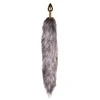 Easytoys Pipedream Fox Tail Aluminum Model - Intimate Stainless Attachment, Sidabrinis/Gray