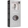 Easytoys Rimba Fox Tail Aliuminio Intimate Plug - Sidabrinis &amp; Pilkas Faux Fur, Medium