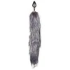 Easytoys Rimba Fox Tail Aliuminio Intimate Plug - Sidabrinis &amp; Pilkas Faux Fur, Medium