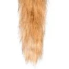 Easytoys Rimba Aliuminio Plug with Faux Fox Tail - Sidabrinis &amp; Pilkas, Medium Size