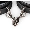 EasyToys Ankle Cuffs Faux Leather Adjustable Juodas 13-30cm