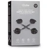 EasyToys Bondage System - Adjustable Faux Leather Hogtie Restraint Set