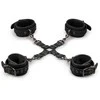 EasyToys Bondage System - Adjustable Faux Leather Hogtie Restraint Set