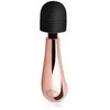 Easytoys Rosy Gold Nouveau Mini Curve Massager - Compact Rechargeable Wand, 10 Modes