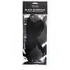 EasyToys Leather Eye Mask with Adjustable Elastic Band - Juodas