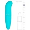 EasyToys Mini Curved Intimate Massager Turquoise Atsparus vandeniui