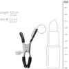 Easytoys Clamps spaustukai reguliuojami bdsm sekso krūtų speneliams