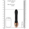 Elegance By Shots Rožinė Opulent Heating Rabbit Model - Dual Motor, Silicone, 10 Modes, Rožinė