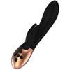Elegance By Shots Rožinė Opulent Heating Rabbit Model - Dual Motor, Silicone, 10 Modes, Rožinė