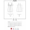 Obsessive – Heartina chemise ir stringai raudoni S/M