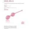 Femintimate Moteriški dvigubi silikoniniai Kegel Geisha orgazmo kamuoliukai