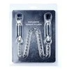 Fetish B Series Fetish B serijos grandinės spaustukai bdsm bondage spenelių spaustukai