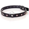 Fetish B Series Bdsm bondage dominantinė apykaklė 2cm, odinė rožinė