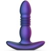 Hueman Motion Silicone Plug with Thrusting Action, 7 Modes, Atsparus vandeniui