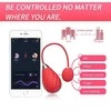 Magic Motion - Magic Sundae App Controlled Love Egg Raudona