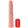 Pipedream KING Karaliaus penis 14 colių penis su kamuoliukais