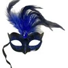 Kinky Mask Venecijos kaukė BDSM maskuotė fetišas sex mėlyna